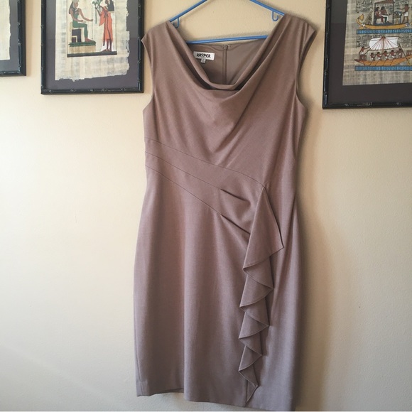 Kasper Dresses & Skirts - Kasper Cascading Ruffle Dress ( 12 )